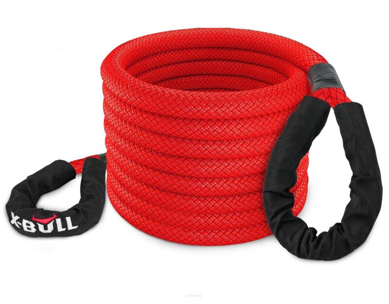X-BULL LINA KINETYCZNA 4X4 KINETYK OFFROAD 24000LBS 22mm L6m 11 TON 100% NYLON