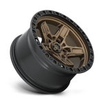 Felga aluminiowa D699 KICKER Matte Bronze Black Bead Ring FUEL - 3