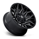 Felga aluminiowa D769 Twitch Glossy Black Milled Fuel - 2