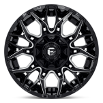 Felga aluminiowa D769 Twitch Glossy Black Milled Fuel - 3