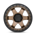 Felga aluminiowa D751 Block Matte Bronze W/ Black Ring Fuel - 3