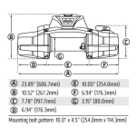 Wyciągarka z liną syntetyczną 14 000 lbs Warn Zeon XD 14-S - 5