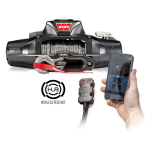 Wyciągarka z liną syntetyczną 14 000 lbs Warn Zeon XD 14-S - 6