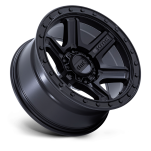 Felga aluminiowa KM551 Outrun Matte Black W/ Gloss Black LIP KMC - 3