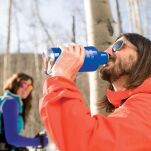 Butelka turystyczna termiczna Kanteen Classic VI 946ml granatowa Klean Kanteen - 4