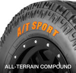 Opona terenowa XTREME A/T SPORT 37x12,5R20 PRO COMP - 4