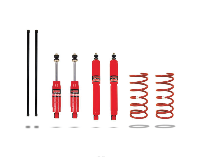 Pedders 1.5 Inch Suspension Lift Kit. WITH Torsion bars. With 1307mm long torsion bars. Mitsubishi Pajero & Shogun, NH & NL SWB
