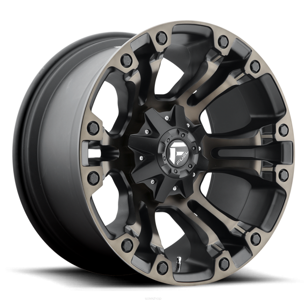 Felga aluminiowa D569 VAPOR Matte Black Double Dark Tint FUEL