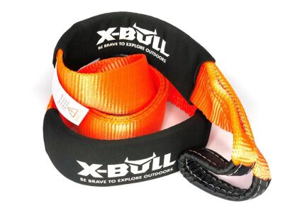 X-BULL pomarańczowy pas do drzewa 12T 75mm 3m TAŚMA off-road