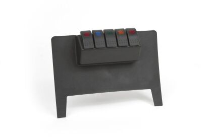Dolny Panel do przełączników czarny DAYSTAR - Jeep Wrangler JK 11-15
