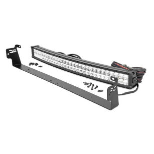 Listwa LED z mocowaniem na zderzak 30" white DRL Chrome Series Rough Country
