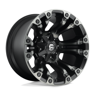 Felga aluminiowa D851 VAPOR Matte Black Gray Tint FUEL