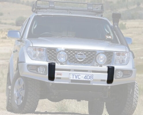 Toyota LC200/Ford F250 Odboje zderzaka bez otworu na rurę aluminiową ARB