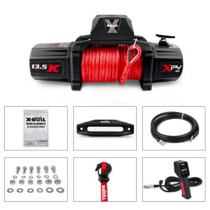 Wyciągarka elektryczna X-BULL WINCH TOUGH 13500 12V lina syntetyczna