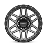 Felga aluminiowa KM544 MESA Satin Black W/ Gray Tint KMC - 3