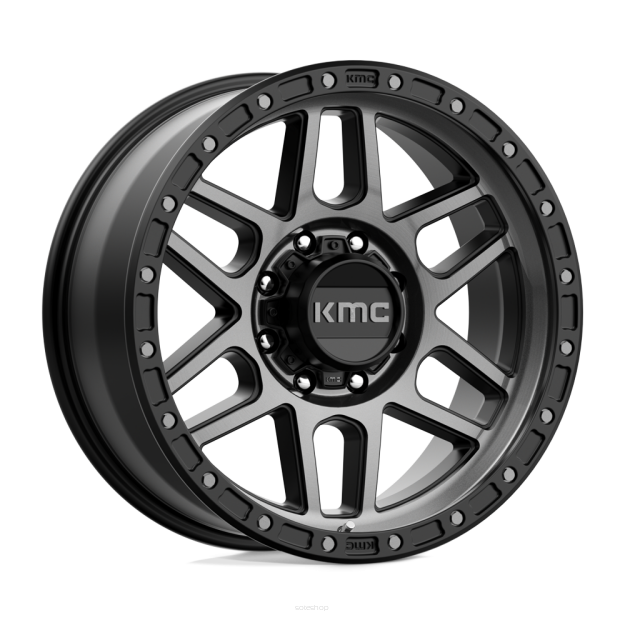 Felga aluminiowa KM544 MESA Satin Black W/ Gray Tint KMC
