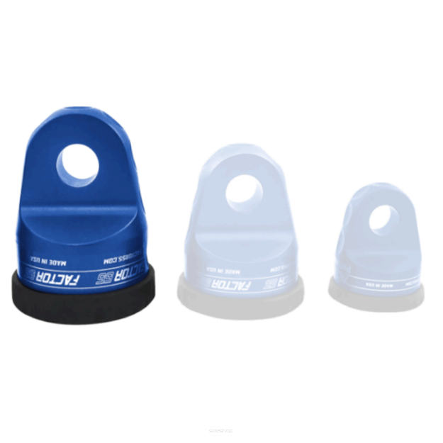 ProLink XXL zaczep/szekla liny wyciągarki niebieski Factor 55