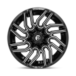 Felga aluminiowa D773 TYPHOON Gloss Black Milled FUEL - 2