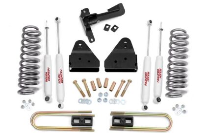 3" Rough Country Lift Kit Pro - Ford F350 4WD 08-10