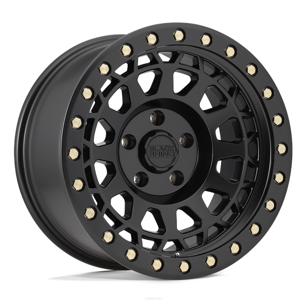 Felga aluminiowa PRIMM Matte Black With Brass Bolts BLACK RHINO