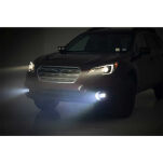 Lampy przeciwmgielne Cree LED Flood Beam z mocowaniem Rough Country Black Series - 4