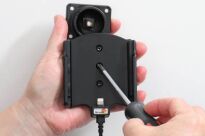 Uchwyt do Apple iPhone 12 Pro z wbudowanym kablem USB oraz ładowarką samochodową - 6