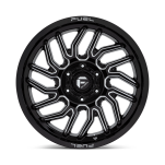 Felga aluminiowa D807 HURRICANE Gloss Black Milled FUEL - 3