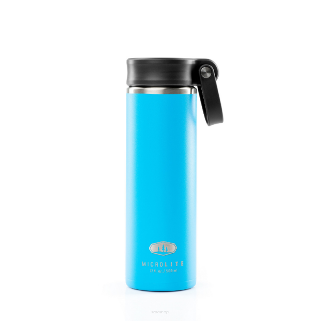 Butelka termiczna MICROLITE TWIST 500ml Niebieska GSI