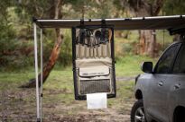 Zawieszany, składany organizer kuchenny ARB ARB4345 - 7