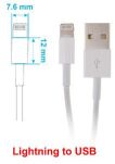 Uchwyt do Apple iPad Mini z możliwością wpięcia kabla lightning USB - 6