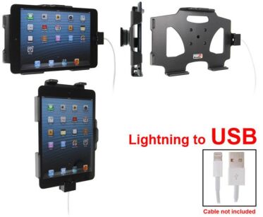 Uchwyt do Apple iPad Mini z możliwością wpięcia kabla lightning USB