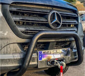 Płyta montażowa wyciągarki pod oryginalny zderzak Mercedes Sprinter W906/W907 - 2