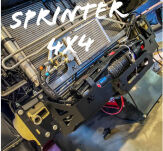 Płyta montażowa wyciągarki pod oryginalny zderzak Mercedes Sprinter W906/W907 - 3