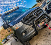 Płyta montażowa wyciągarki pod oryginalny zderzak Mercedes Sprinter W906/W907 - 4