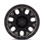 Felga aluminiowa D824 TRACTION Matte Black W/ Double Dark Tint FUEL - 3