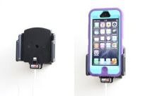 Uchwyt do Apple iPhone 5 & iPhone 5S & iPhone SE w futerale z możliwością wpięcia kabla lightning USB - 8