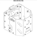 Regulowany uchwyt na butle gazową - 5 lb, 10 lb Bison Gear - 12