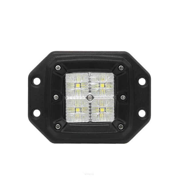Lampa robocza - Square 4x5W LED 20W 10-32V, flood, Performance Series