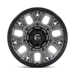 Felga aluminiowa D825 TRACTION Matte Gunmetal W/ Black Ring FUEL - 3