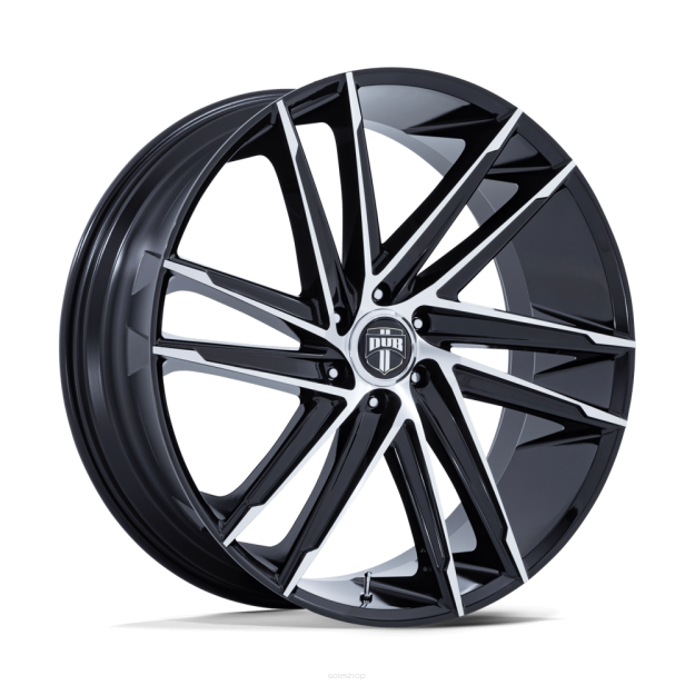 Felga aluminiowa DC275 BLAZE Gloss Black W/ Machined Face DUB