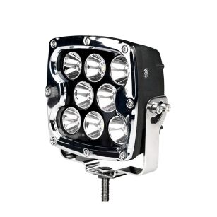 Lampa Led Driving light - side bracket - square chrome, CREE 80W