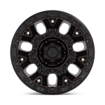 Felga aluminiowa D824 TRACTION Matte Black W/ Double Dark Tint FUEL - 3