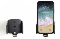 Uchwyt regulowany do Apple iPhone Xs w futerale o wymiarach: 70-83 mm (szer.), 2-10 mm (grubość) z możliwością wpięcia kabla lightning USB-C - 5