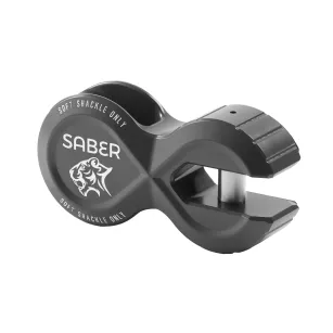 Saber 7075 Alloy Winch Shackle Pro - Cerakote Grey