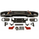 Zderzak stalowy straight przód z bull barem i płytą pod wyciągarkę OFD - 5