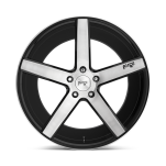 Felga aluminiowa M124 MILAN Gloss Black Brushed NICHE ROAD WHEELS - 3