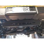 Osłona chłodnic i stabilizatora STANDARD Jeep Wrangler JL 2018- czerwona - 4