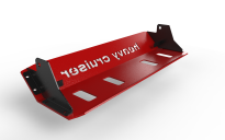 Osłona chłodnic i stabilizatora STANDARD Jeep Wrangler JL 2018- czerwona - 5