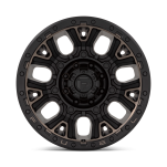 Felga aluminiowa D824 TRACTION Matte Black W/ Double Dark Tint FUEL - 3