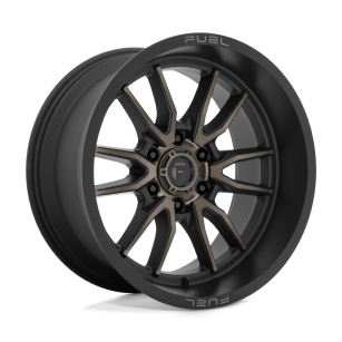 Felga aluminiowa D762 CLASH Matte Black Double Dark Tint FUEL
